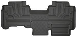 Ford F150 Floor Mats - Rear - Husky Liners - WeatherBeater - Black - `09-`14